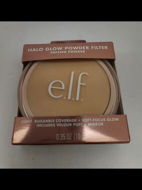 e.l.f. Halo Glow Powder Filter Pressed Powder - Light Warm New